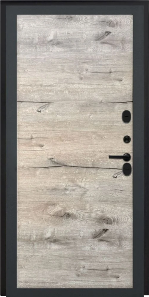 Входная дверь ДвериПРО Rosna Без фрезеровки Дуб пацифик горизонт DPRO201301 внутренняя сторона