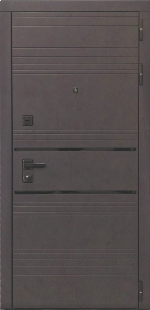 Входная дверь ДвериПРО L-43 ФЛ-707 (10мм, белый софт) DPRO198048 внешняя сторона